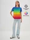 Женская базовая футболка / Радуга | Rainbow