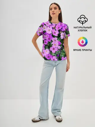 Женская базовая футболка / Весна