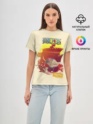 Женская базовая футболка / Тони Тони Чоппер | One Piece