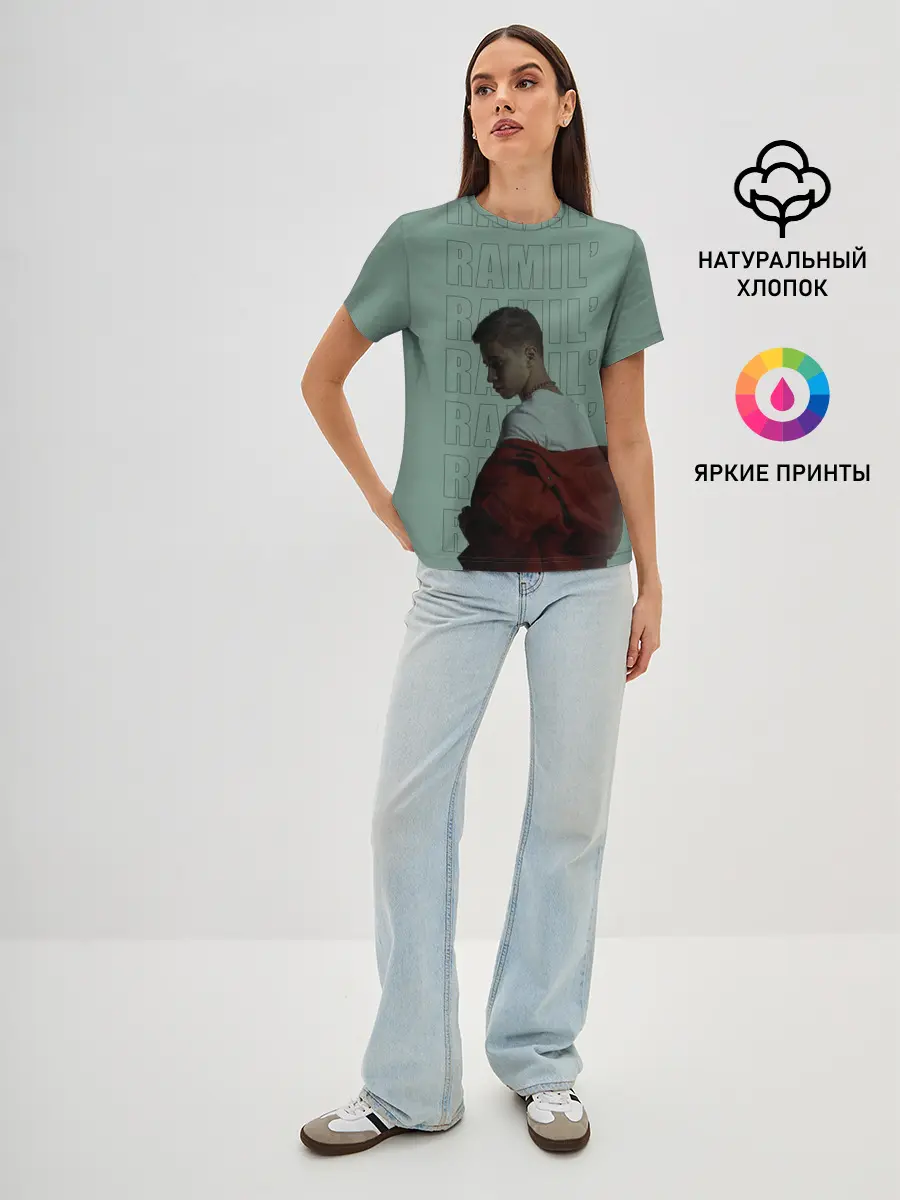 Женская базовая футболка / ramil