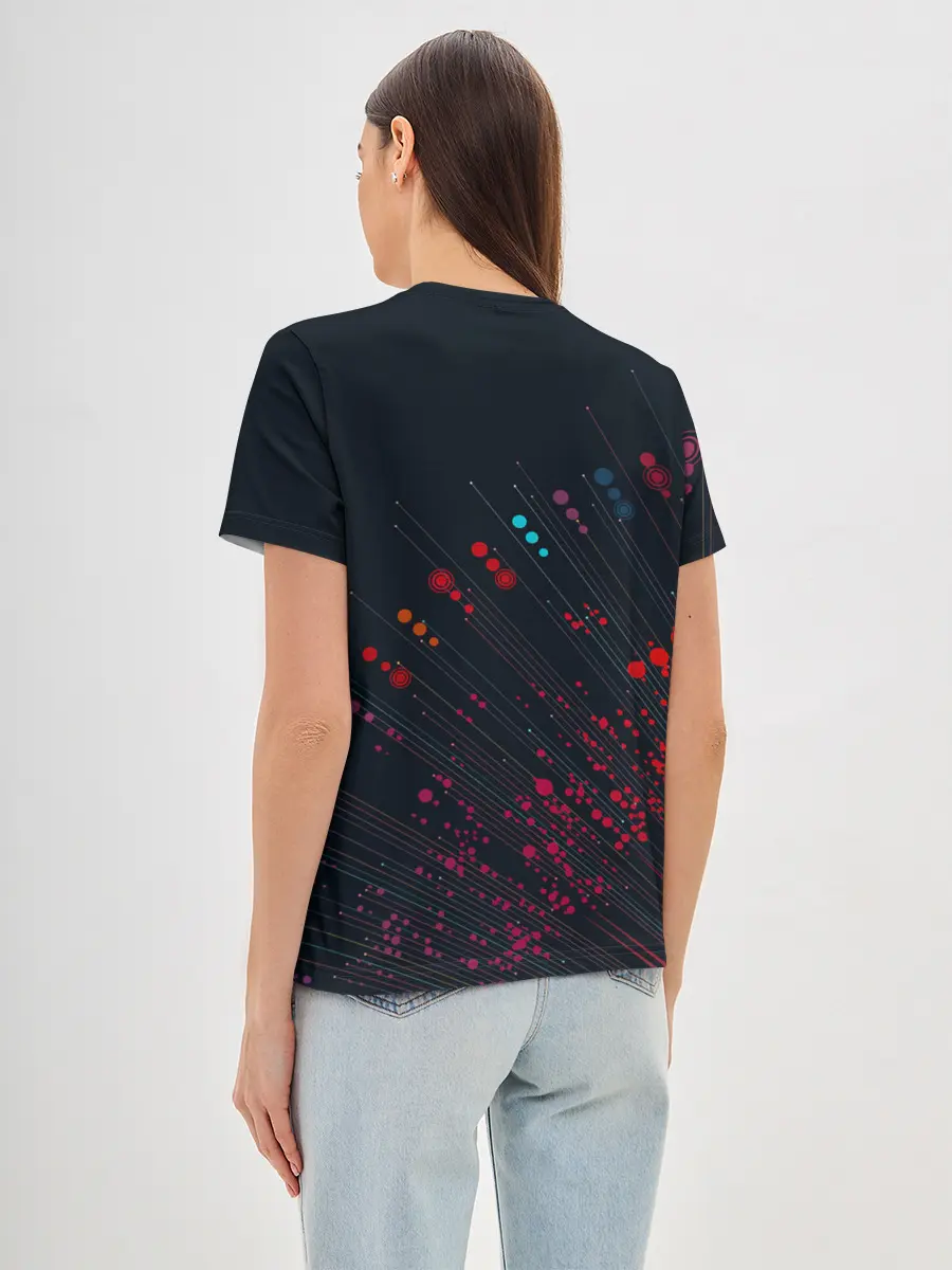 Женская базовая футболка / Among Us / Itachi Uchiha.