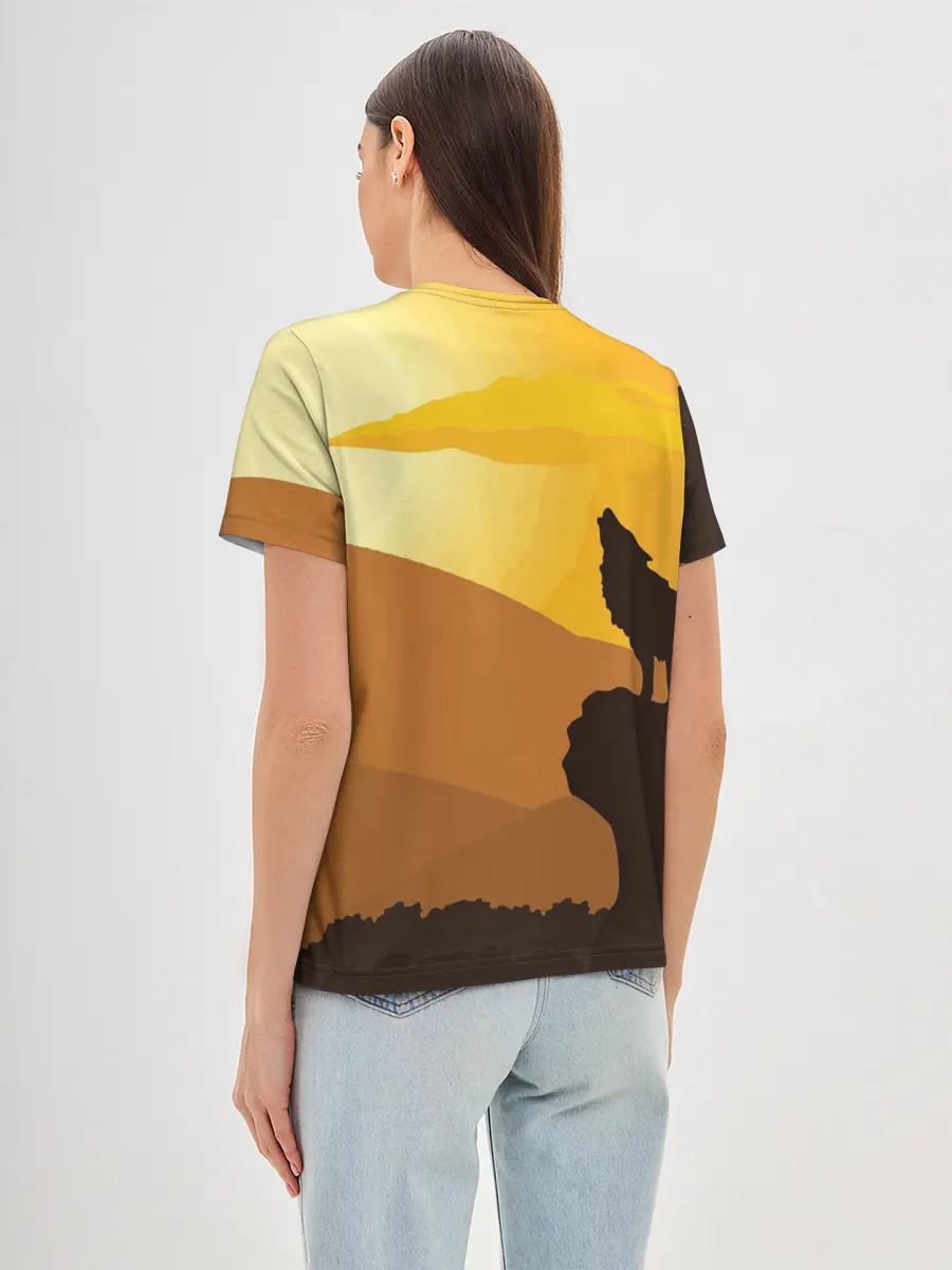 Женская базовая футболка / Rust