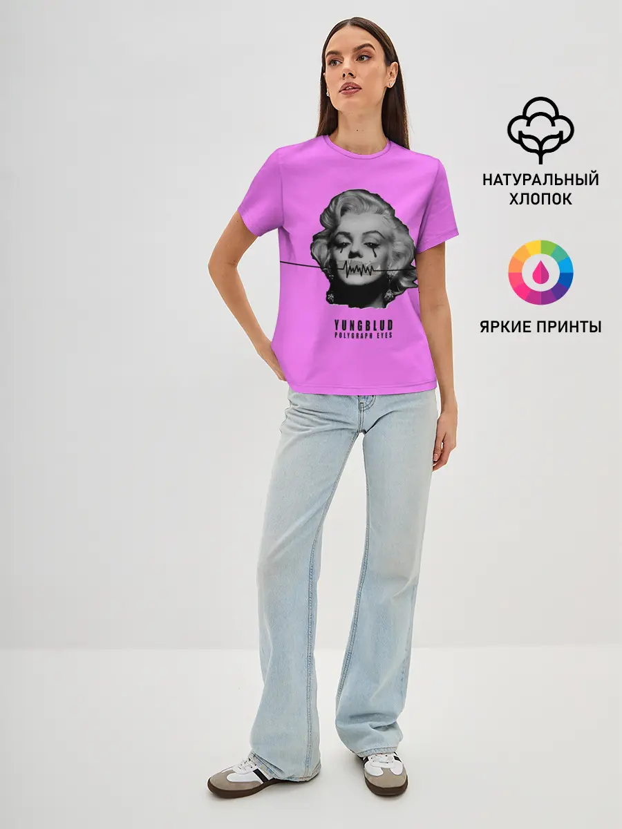 Женская базовая футболка / POLYGRAPH EYES