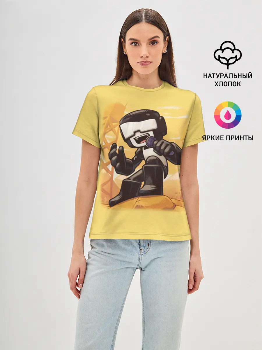 Женская базовая футболка / Танкист