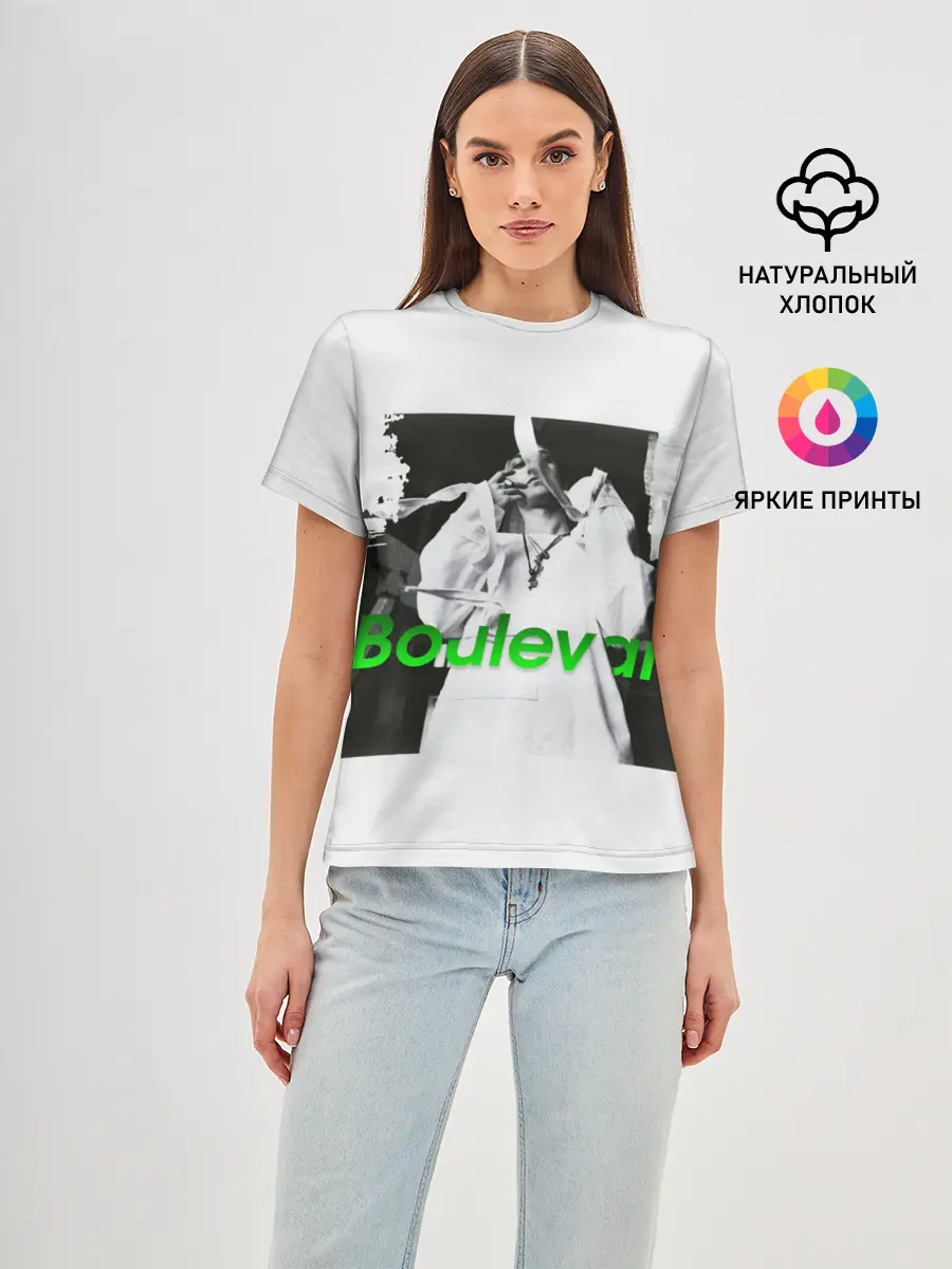 Женская базовая футболка / Boulevard