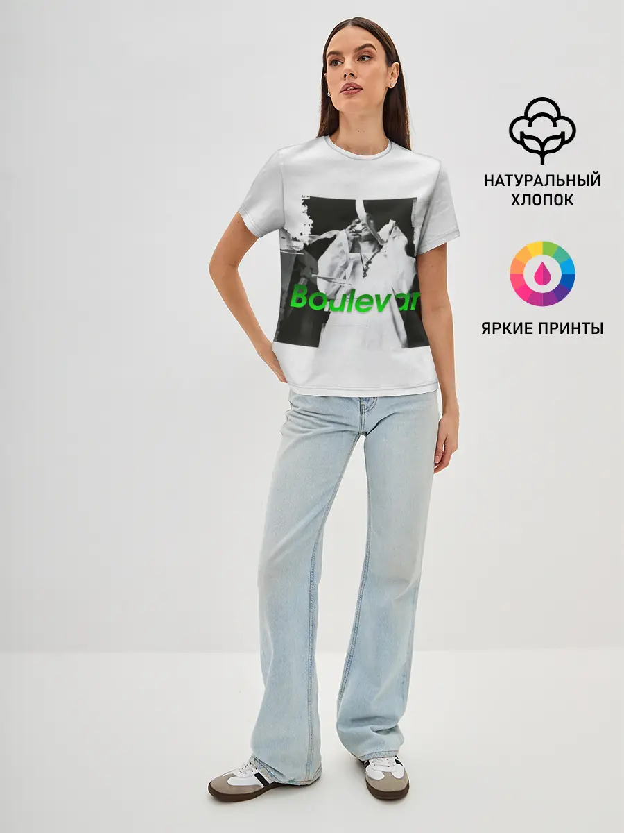 Женская базовая футболка / Boulevard