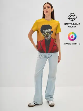 Женская базовая футболка / Зомби Эйбл