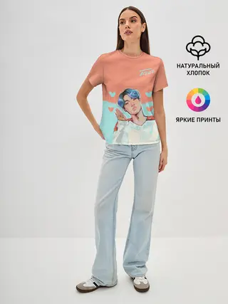 Женская базовая футболка / Ateez