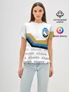 Женская базовая футболка / FC ATALANTA / ФК АТАЛАНТА
