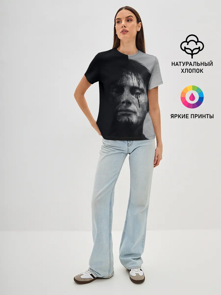 Женская базовая футболка / Death Stranding | Cliff