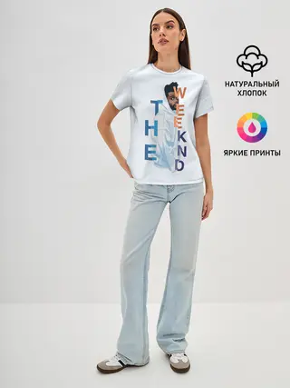 Женская базовая футболка / The Weeknd