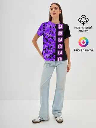 Женская базовая футболка / Fortnite