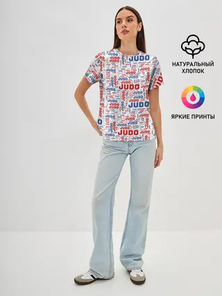 Женская базовая футболка / Judo