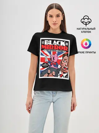 Женская базовая футболка / Pig