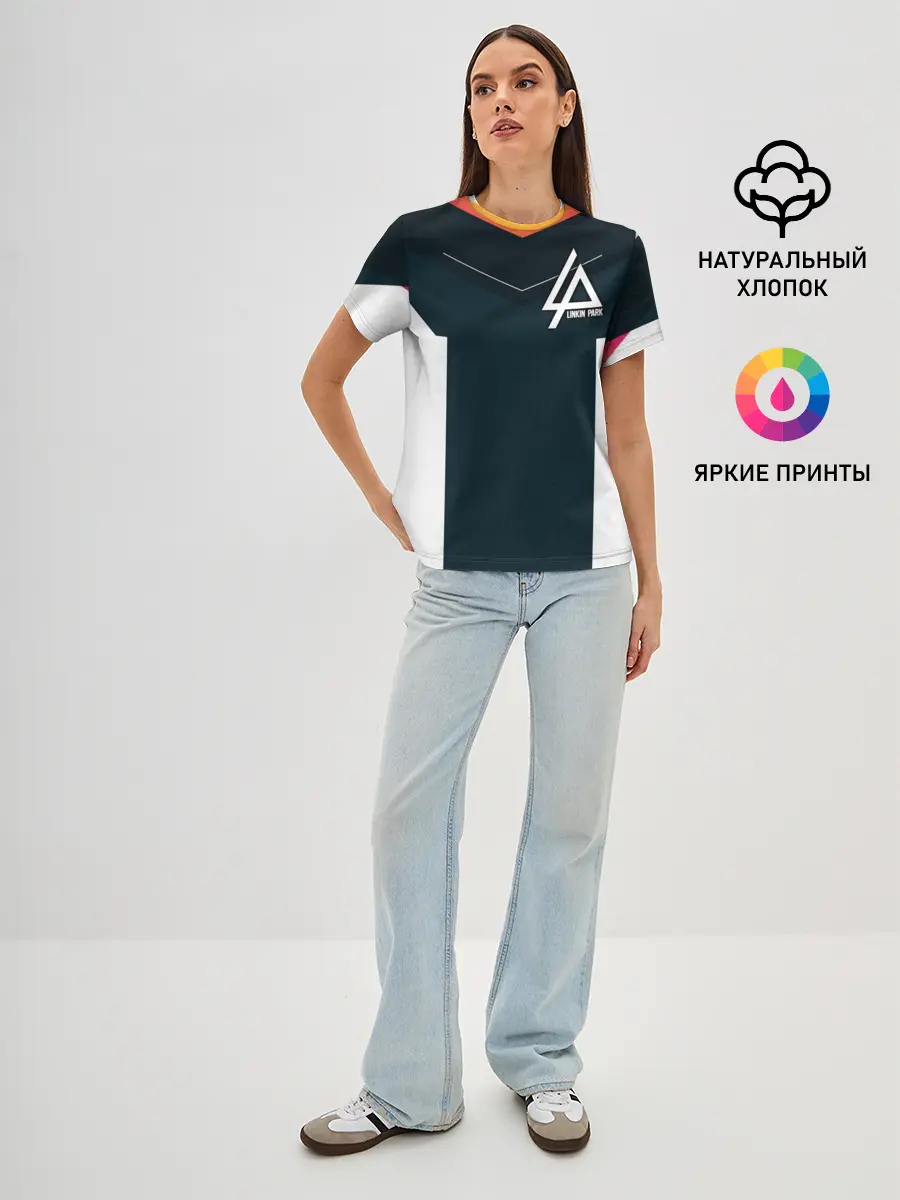 Женская базовая футболка / Linkin Park