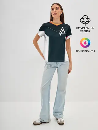 Женская базовая футболка / Linkin Park
