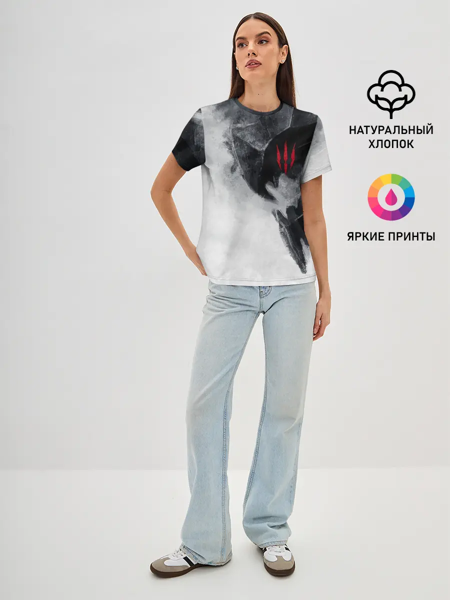 Женская базовая футболка / Ведьмак | Witcher