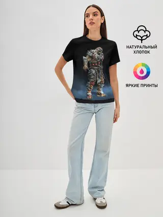 Женская базовая футболка / NPC | GEARS OF WAR