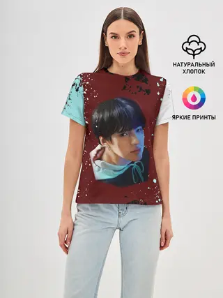 Женская базовая футболка / MX | MONSTA X