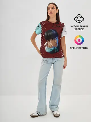 Женская базовая футболка / MX | MONSTA X