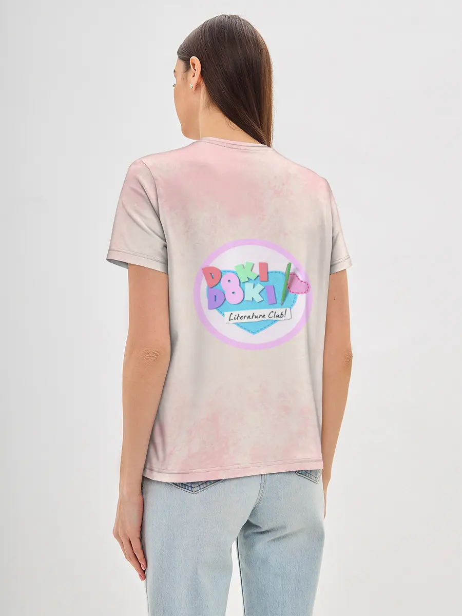 Женская базовая футболка / Team Yuri | Доки Доки