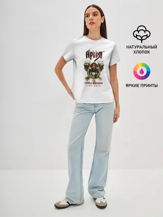 Женская базовая футболка / Ария