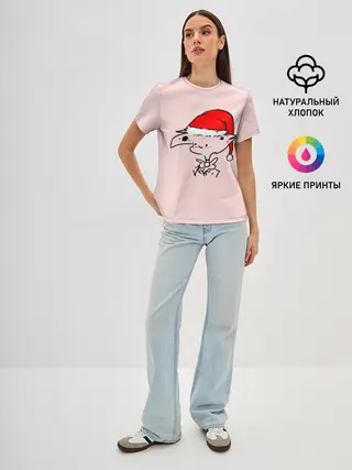 Женская базовая футболка / Отель Хазбин