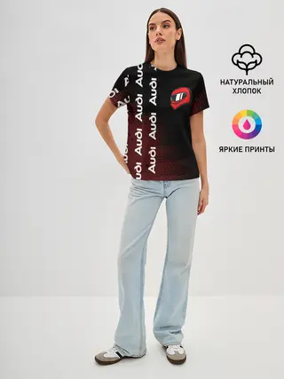 Женская базовая футболка / Ауди - Pro Racing