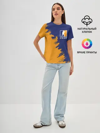 Женская базовая футболка / CS:GO