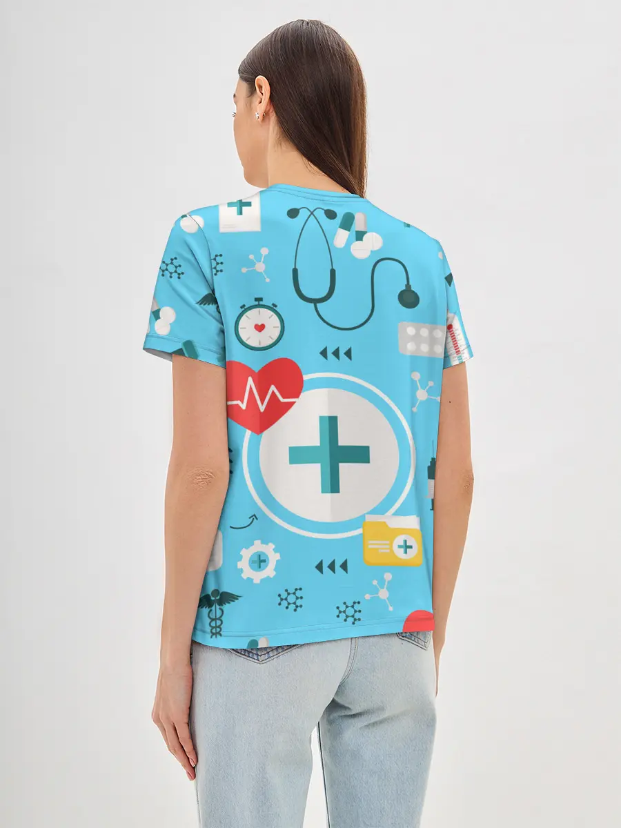 Женская базовая футболка / Лучший доктор