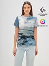 Женская базовая футболка / Море
