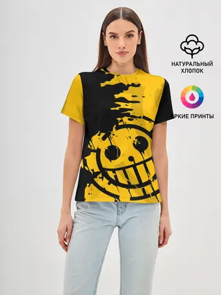 Женская базовая футболка / ONE PIECE PIRATES / ПИРАТЫ