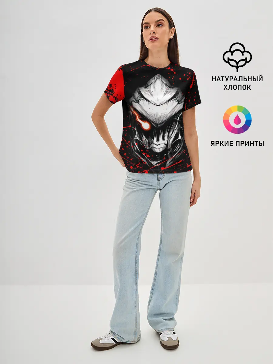 Женская базовая футболка / Убийца Гоблинов