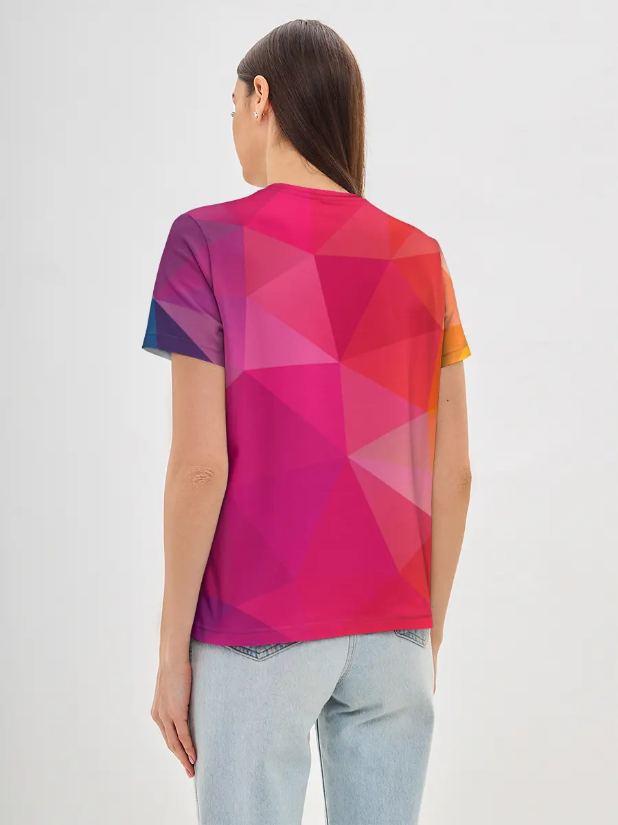 Женская базовая футболка / POP IT | ПОП ИТ