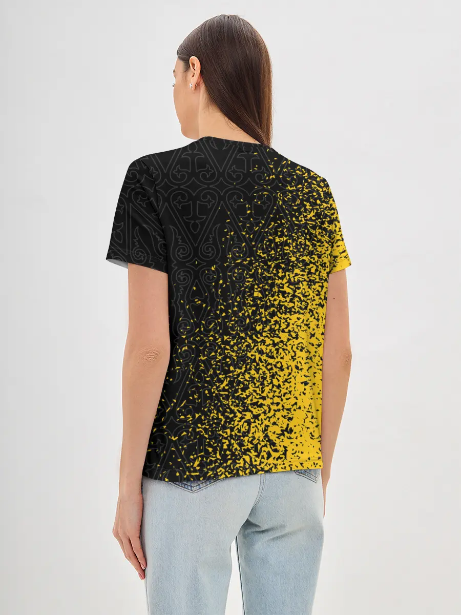 Женская базовая футболка / КАЗАХСТАН / KAZAKHSTAN