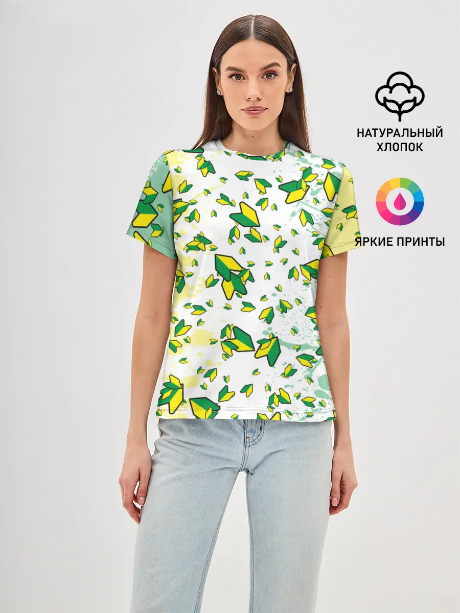 Женская базовая футболка / JDM | ПАТТЕРН | ЯПОНОВОД