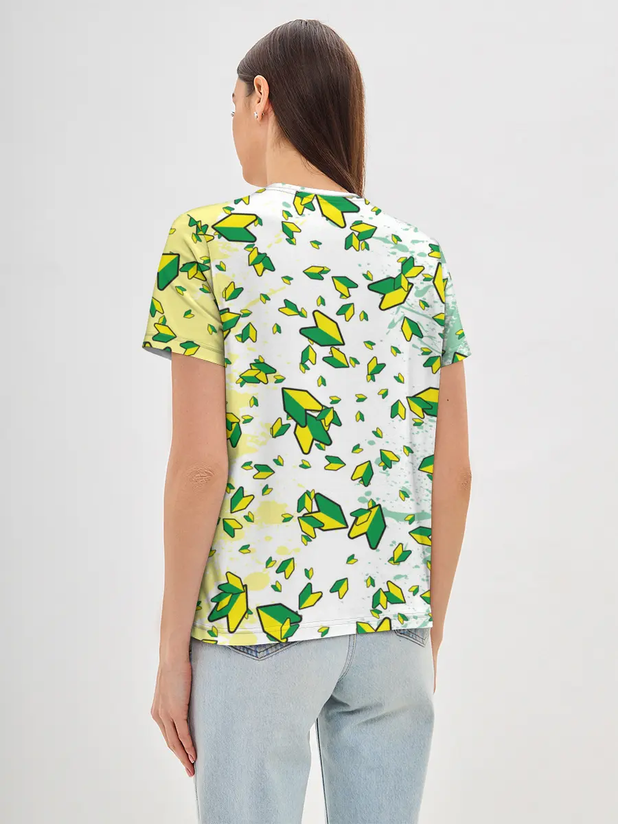 Женская базовая футболка / JDM | ПАТТЕРН | ЯПОНОВОД