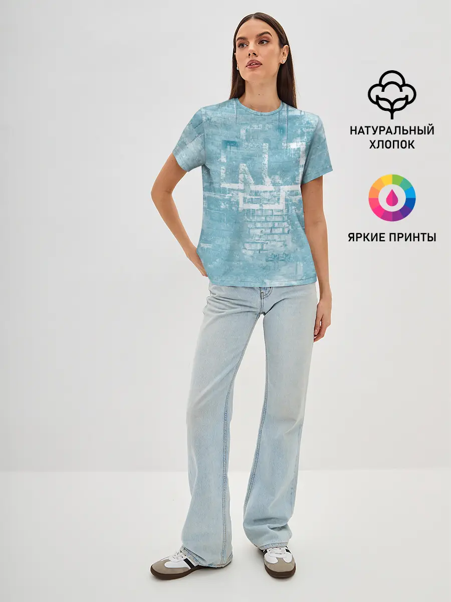 Женская базовая футболка / Rammstein