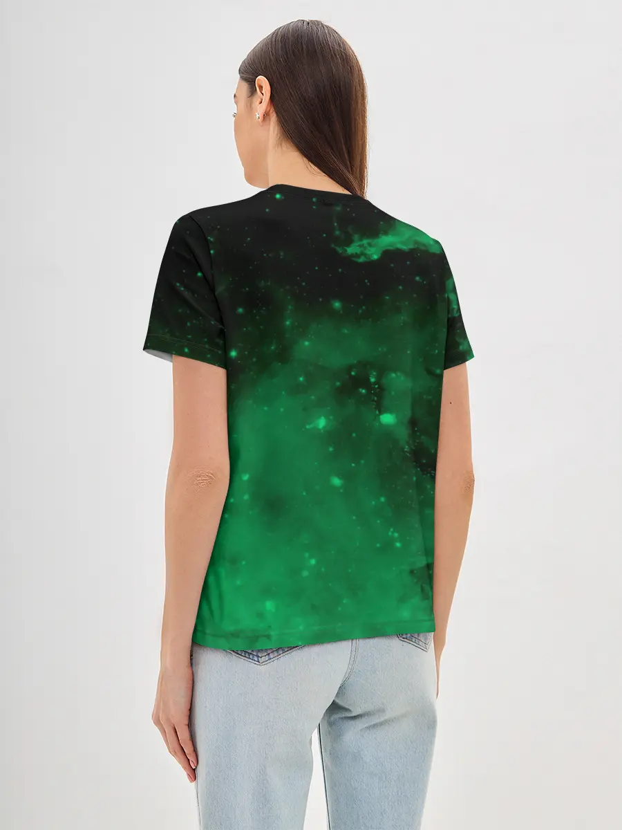 Женская базовая футболка / Танджиро Камадо Kimetsu no Yaiba