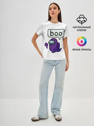 Женская базовая футболка / BOO