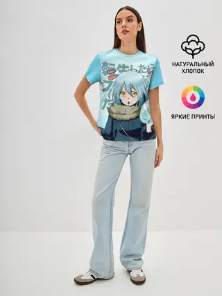 Женская базовая футболка / Римуру Темпест, TenSura