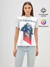 Женская базовая футболка / Titanfall