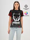 Женская базовая футболка / PITBULL SYNDICATE / ПИТБУДЬ