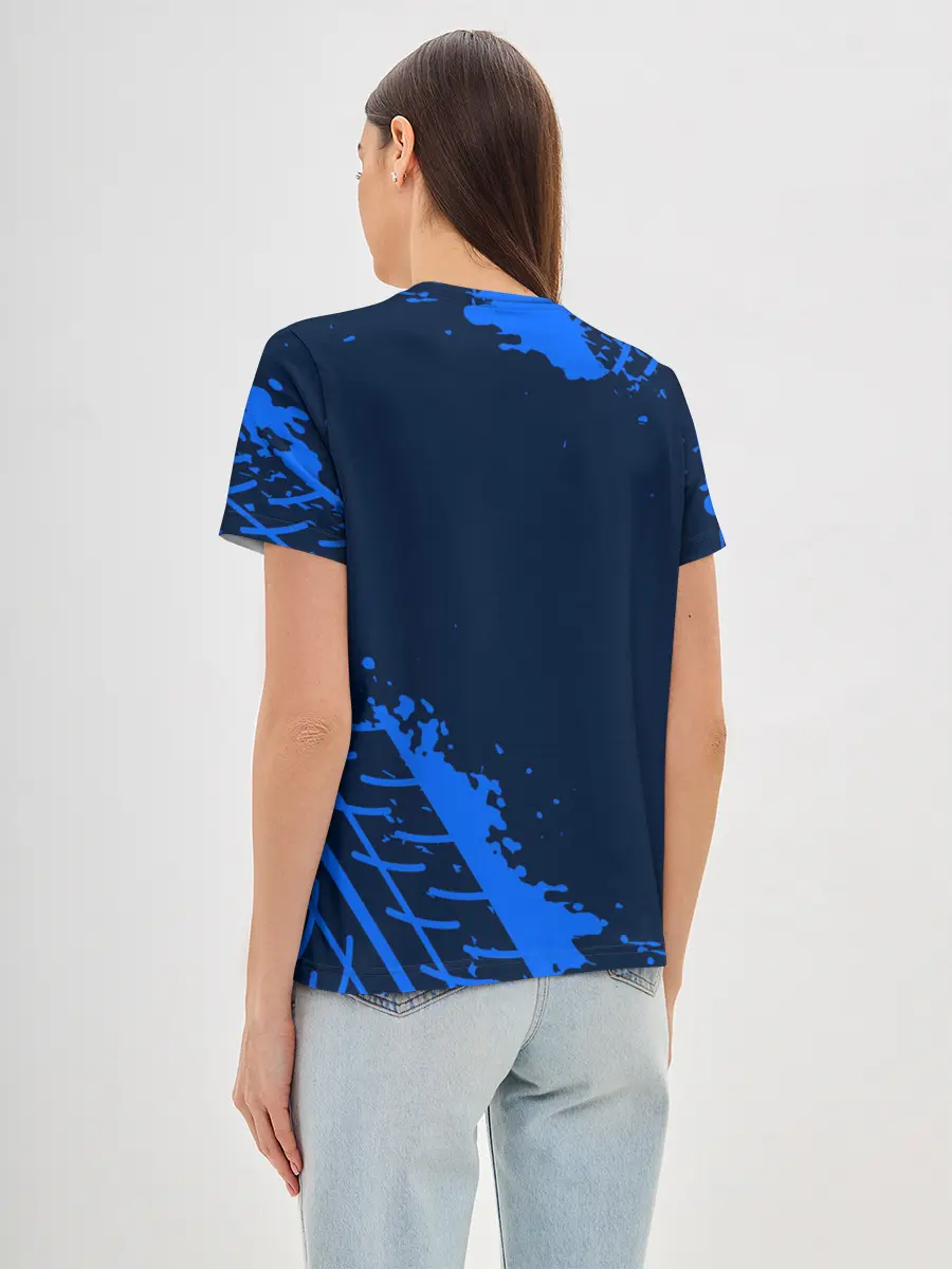 Женская базовая футболка / TOYOTA / ТОЙОТА