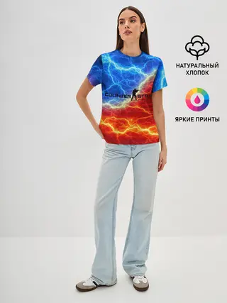 Женская базовая футболка / CSGO