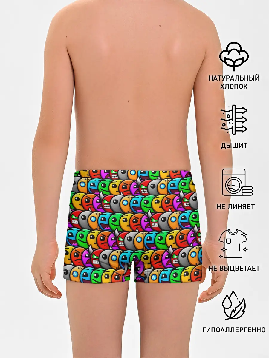 Трусы для мальчиков / GEOMETRY DASH