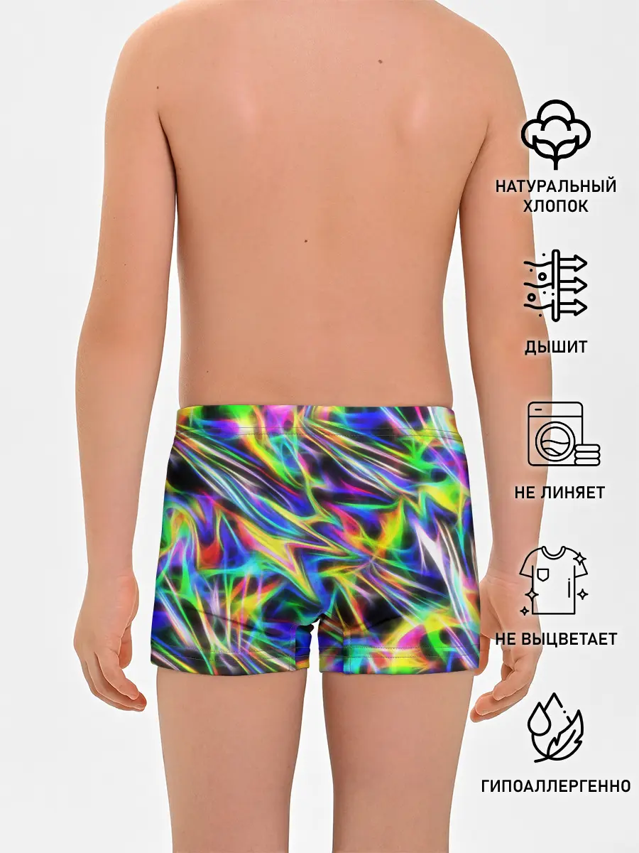 Трусы для мальчиков / Космическая хризонтема