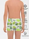 Трусы для мальчиков / Авокадо - фруктовый паттерн