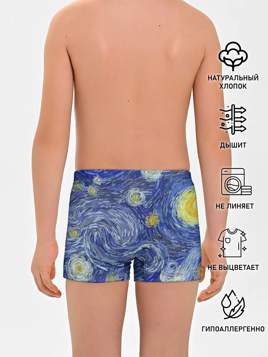 Трусы для мальчиков / Полотно ван Гога