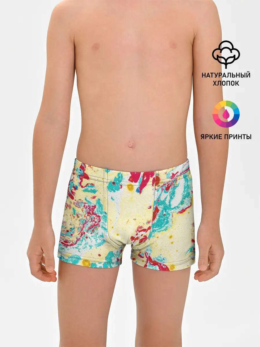 Трусы для мальчиков / Текстура